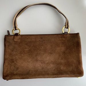 Vintage Kate Spade handbag. Brown suede.